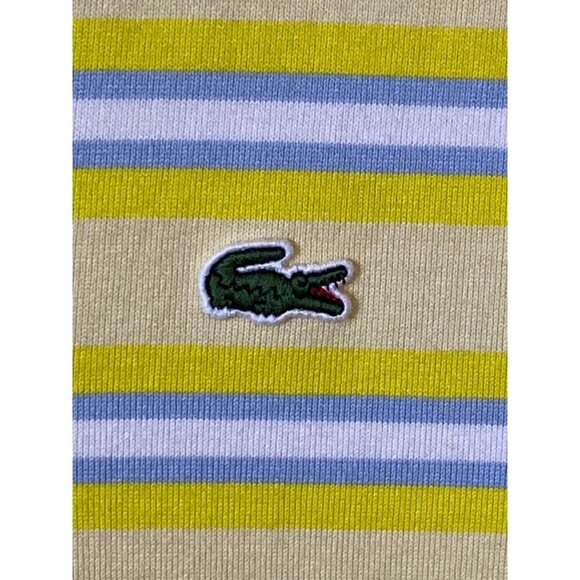 LACOSTE POLO T-SHIRT DRESS CLASSIC PREPPY STYLE TIMELESS DESIGN Large - Picture 5 of 6
